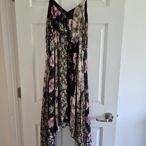 Karen Kane Womens Mixed-Print Cami Slip Dress, Multicolored - Picture 4 of 4